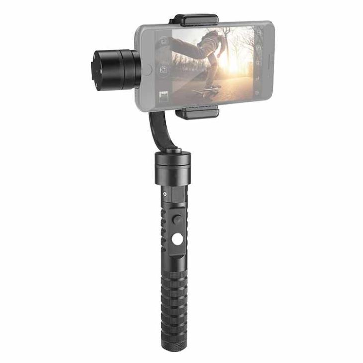 3-Axisvideo Handheld Безшліфовий металевий Gimbal стабілізатор для смартфону AF1 V2