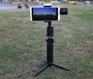 AFI V5 Handheld Gimbal Stabilizer для 3-х осі для режиму панорамного режиму вертикального зйомки смартфона, що включає керування APP, відстеження обличчя (чорний)